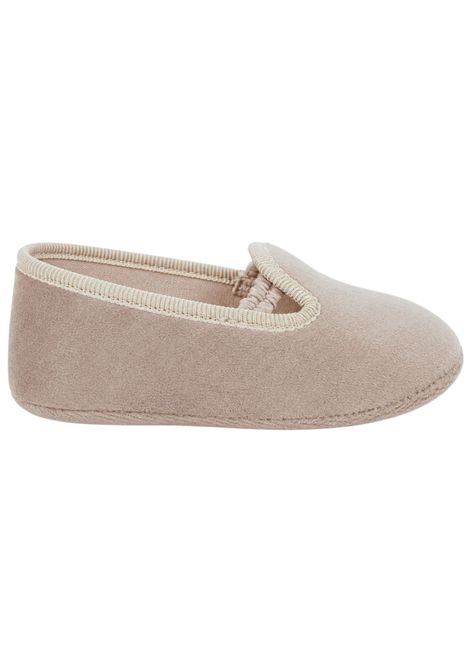 Scarpe neonato beige in velluto Manuel Ritz | 4401BEIGE